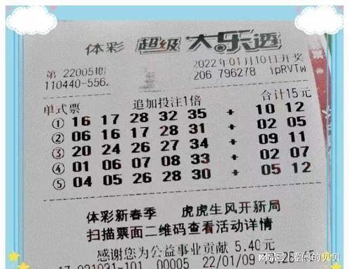 大乐透 开奖005期,幸运号码揭晓，彩民喜提大奖